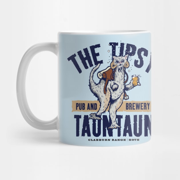 The Tipsy Tauntaun by MindsparkCreative